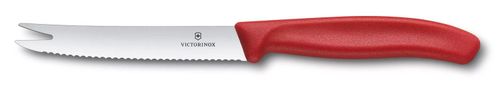 Nôž na syr a salámu 11 cm červený Victorinox 6.7861