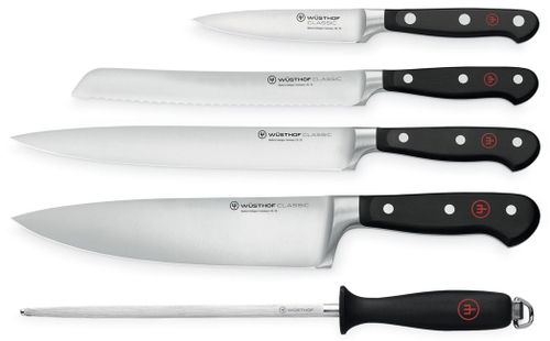 Sada 4 nožov a ocieľky Wüsthof Classic 1120160501