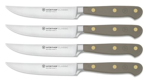 Sada 4 nožov na steaky Wüsthof Classic Velvet Oyster 1061760401